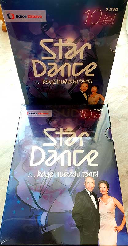 Sada DVD s televizní taneční soutěží SATRDANCE