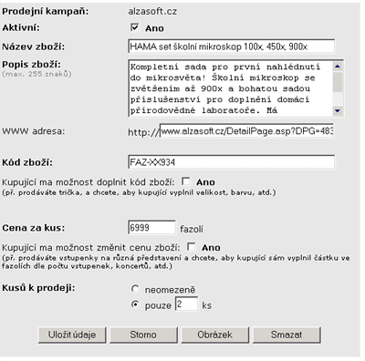 Vzor: Zadvac formul