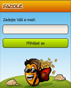 Přihlášení do aplikace